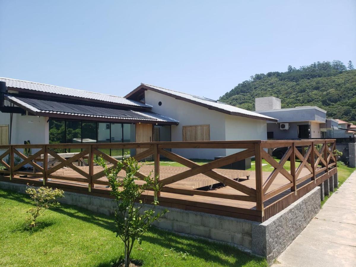 Casa De Praia Com Piscina Aquecida Area Gourmet E Jogos Florianópolis Exterior foto